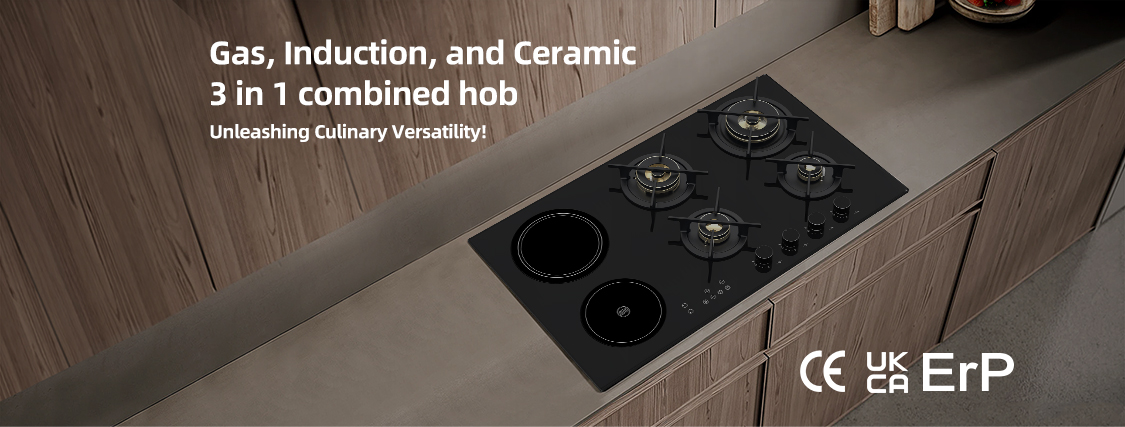 CE/UKCA-Certified Hybrid Hob OEM Zhongshan HEME Supports Global Exporters with Compliant Built-In Cooktops